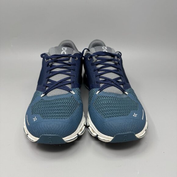 ON CLOUDFLYER 4 Womens Size 10 Athletic Running Sneakers Blue Teal White - Picture 5 of 10